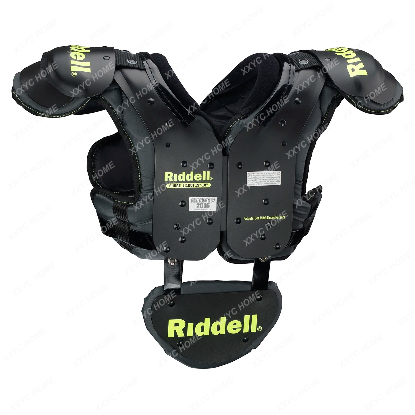 Youth Nail Beauty Rugby Shoulder Pad